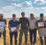 В Альметьевском районе работы по уборке урожая идут полным ходом - Альметьевский район