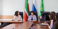 Пресс-служба главы района провела прямой эфир с начальником Управления образования Альметьевского района - Альметьевский район