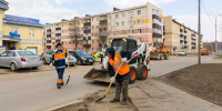 Сегодня в рамках экологического двухмесячника сотрудники АО «ГУАД» вышли на субботник - Альметьевский район