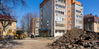 В Альметьевске стартовали работы по программе «Наш двор» - Альметьевский район
