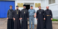 Епископ Мефодий поздравил с праздником Пасхи заключенных СИЗО-3 г.Бугульмы - Альметьевская Епархия