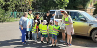 В Альметьевске продолжают организовывать мероприятия в рамках акции «Ребенок - главный пассажир» - Альметьевский район