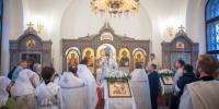 Епископ Мефодий совершил Великое освящение храма в Кузайкино  - Альметьевская Епархия
