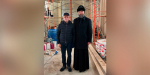 В селе Новая Михайловка состоялась встреча епископа Мефодия с Евгением Тихтуровым
