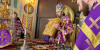 В Неделю 2-ю Великого поста епископ Мефодий совершил Литургию в Казанско-Богородицком монастыре - Альметьевская Епархия