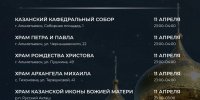 В храмах Альметьевского муниципального района пройдут праздничные пасхальные службы - Альметьевский район